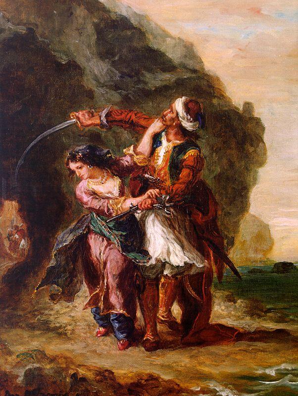 Eugene Delacroix The Bride of Abydos China oil painting art